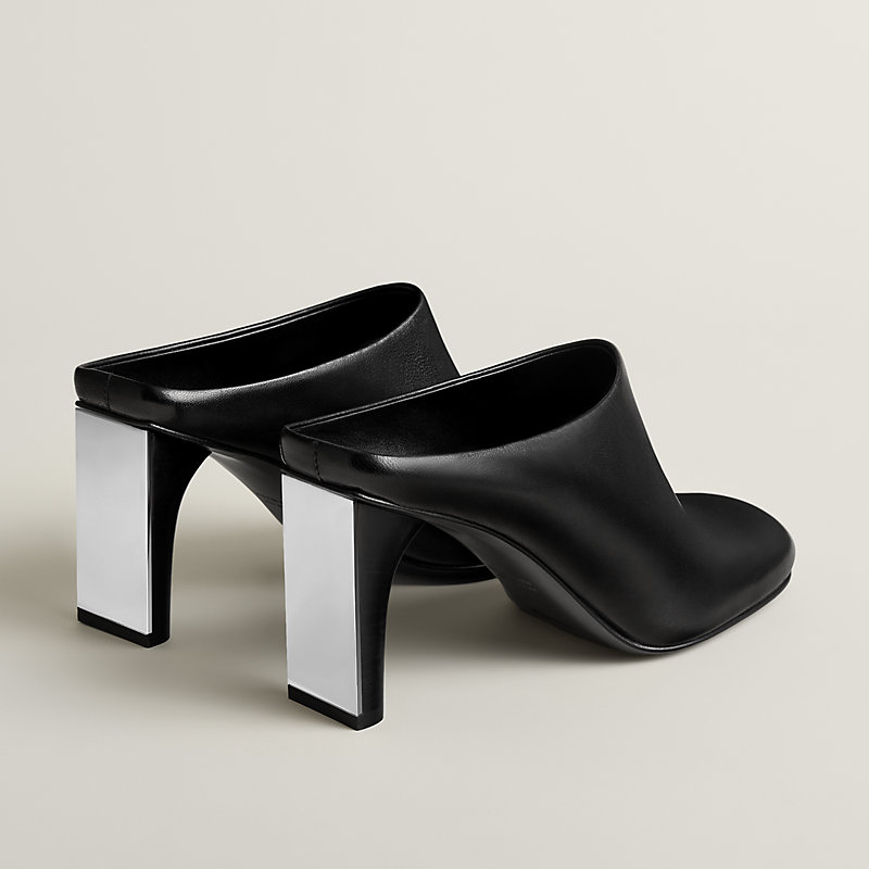 Lina 80 mule - Black | Hermès USA